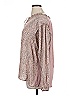 Left Coast by Dolan 100% Polyester Animal Print Pink Long Sleeve Blouse Size 1X - photo 5