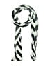 Old Navy 100% Rayon Chevron-herringbone Green Black Scarf One size - photo 1