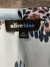 Alice Blue 100% Polyester Floral Blue Sleeveless Blouse Size XL - photo 7