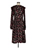 Alcoolique 100% Polyester Floral Black Casual Dress Size S - photo 1