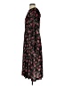 Alcoolique 100% Polyester Floral Black Casual Dress Size S - photo 5