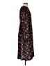 Alcoolique 100% Polyester Floral Black Casual Dress Size S - photo 4