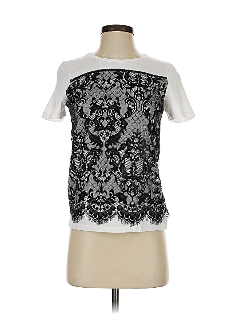 Pre-owned Draper James Short Sleeve T-shirt In White