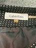 Calvin Klein Houndstooth Black Formal Skirt Size 12 - photo 4
