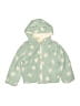Assorted Brands 100% Polyester Hearts Green Snow Jacket Size 4 - photo 1