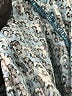 MICHAEL Michael Kors Blue 3/4 Sleeve Blouse Size L - photo 8