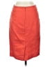 J.Crew 100% Cotton Solid Red Orange Formal Skirt Size 2 - photo 2