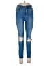 Free People Hearts Blue Jeans Size 30 waist - photo 1
