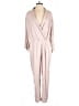 Free People 100% Viscose Solid Pink Jumpsuit Size S - photo 1