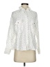 Zara Polka Dots White Long Sleeve Blouse Size S - photo 1
