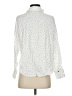 Zara Polka Dots White Long Sleeve Blouse Size S - photo 2