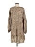 Unbranded 100% Polyester Animal Print Tan Casual Dress Size M - photo 2