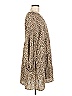 Unbranded 100% Polyester Animal Print Tan Casual Dress Size M - photo 4