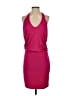 Ella Moss Solid Pink Cocktail Dress Size S - photo 1