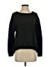 Trouve 100% Silk Black Silk Pullover Sweater Size S - photo 1