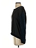 Trouve 100% Silk Black Silk Pullover Sweater Size S - photo 5