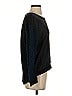 Trouve 100% Silk Black Silk Pullover Sweater Size S - photo 4