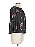 Ryegrass 100% Polyester Black 3/4 Sleeve Blouse Size L - photo 4