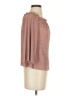 JOA 100% Polyester Brown 3/4 Sleeve Blouse Size XS - photo 4
