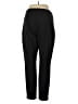 White House Black Market Solid Black Active Pants Size 12 - photo 2