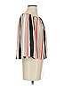 Aeryne 100% Polyester Orange 3/4 Sleeve Blouse Size S - photo 4