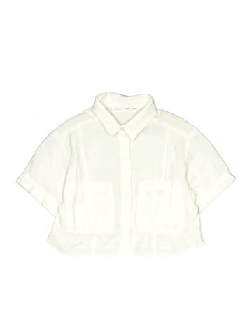 Zara Short Sleeve Button-Down Shirt (view 1)