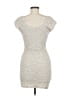 Forever 21 Ivory Cocktail Dress Size M - photo 2