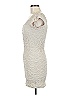 Forever 21 Ivory Cocktail Dress Size M - photo 5
