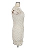 Forever 21 Ivory Cocktail Dress Size M - photo 4