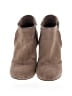 Chanel 100% Leather Gray Ankle Boots Size EU 39 1/2 - photo 2