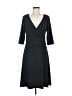 Tiana B. Solid Black Cocktail Dress Size M - photo 1