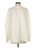 Jodifl 100% Polyester Ivory Long Sleeve Blouse Size S - photo 1
