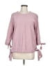 Listicle Pink 3/4 Sleeve Blouse Size M - photo 1