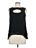 Papillon 100% Polyester Black Sleeveless Blouse Size S - photo 1
