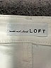 Ann Taylor LOFT Ivory White Jeans Size 14 - photo 7