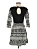 Bebop Print Gray Casual Dress Size S - photo 2