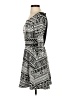 Bebop Print Gray Casual Dress Size S - photo 5