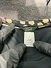 J.Crew 100% Silk Polka Dots Black Silk Skirt Size 4 - photo 3