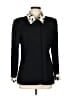 Liz Claiborne 100% Acetate Polka Dots Black Coat Size 10 (petite) - photo 1