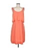 Daniel Rainn 100% Polyester Solid Orange Casual Dress Size M - photo 1