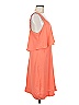 Daniel Rainn 100% Polyester Solid Orange Casual Dress Size M - photo 4