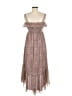 Guess Paisley Brown Casual Dress Size 9 - photo 2
