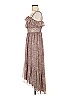 Guess Paisley Brown Casual Dress Size 9 - photo 5