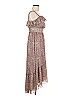 Guess Paisley Brown Casual Dress Size 9 - photo 4