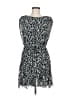 Assorted Brands Print Black Cocktail Dress Size M - photo 1