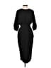 ASOS Solid Black Casual Dress Size 2 - photo 1