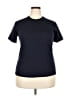 Unbranded Solid Blue Active T-Shirt Size 2X - photo 1