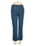 Theory Chevron-herringbone Blue Jeans Size 0 - photo 1