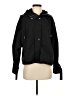 Zara 100% Polyamide Solid Black Jacket Size S - photo 1