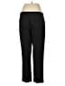 Banana Republic Solid Black Wool Pants Size 6 - photo 2